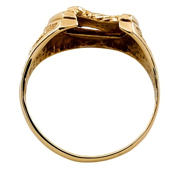 9ct gold 4.4g Signet Ring size Q